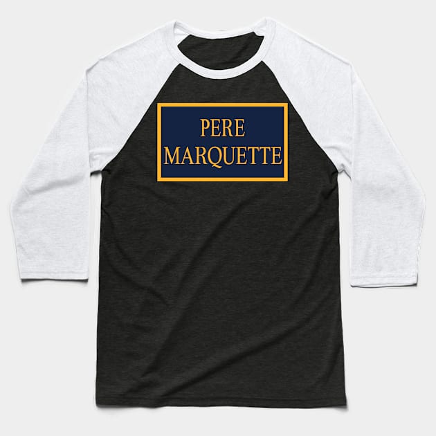 Pere Marquette Railway Baseball T-Shirt by Raniazo Fitriuro